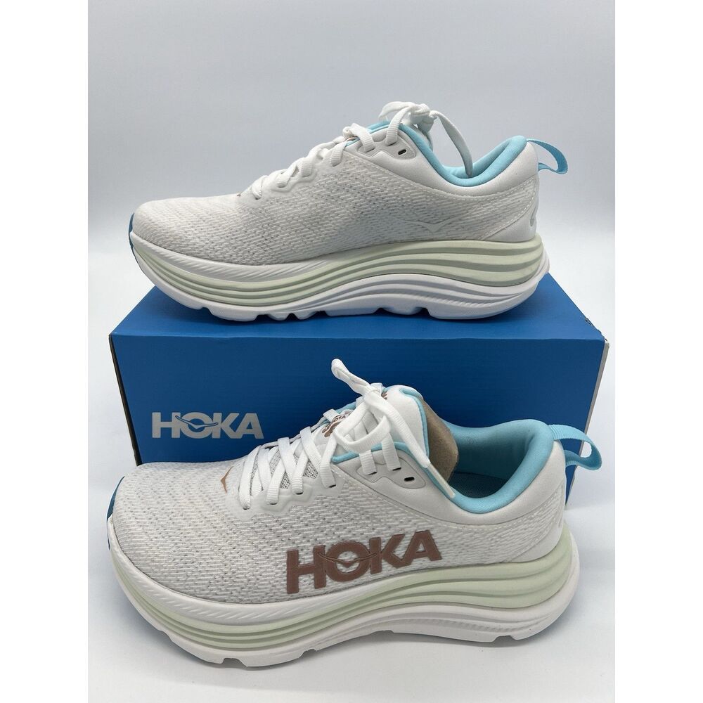 Hoka One One Women's Gaviota 5 Size 8 FTRS Frost Blue Medium Width Brand New